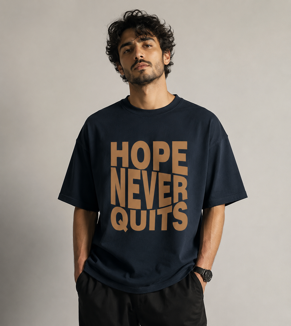 Unisex  Drop shoulder T shirt
